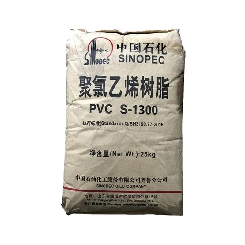 PVC Resin S700 S1000 S1300 /Polyvinyl Chloride K Value/K66 K68 /PVC Sg3 Sg5 Sg8