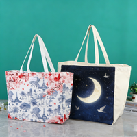 Sac de plage en toile grande capacité, fond imperméable, poignée durable, pour les voyages en plein air, les vacances, la natation, les courses