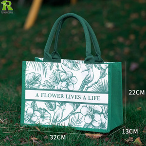 Printable Logo Outdoor Eco-Friendly Grocery Storage <strong>Large</strong> Shopping Custom Printed Logo <strong>Canvas</strong> Tote <strong>Bag</strong> - Product Image 4