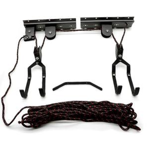 Soporte de metal para colgar bicicletas en el techo, estante de pared para almacenamiento de bicicletas de montaña, fácil instalación, Qt855644 - Product Image 3