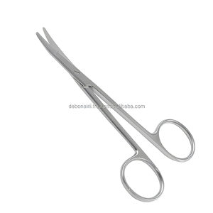 Professional Ragnell 115mm <b>Curved</b> <b>Scissors</b> Stainless Steel Dull Finish Surgical Tools Wholesale Supplier - Product Image 6