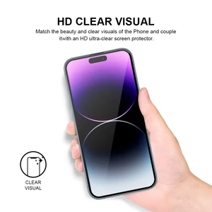 Pour <span class=keywords><strong>iPhone</strong></span> <span class=keywords><strong>11</strong></span> 13 14 15 16 Plus Pro Max 3 Packs 9H Verre Trempé Ailun Amazons Protecteur D'écran - Product Image 5