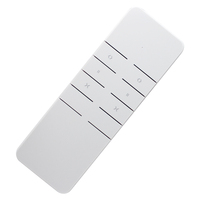 2024 Nouveau Design Blanc 8 Boutons AAA Batterie Alimenté 38Khz Télécommande Infrarouge avec Support