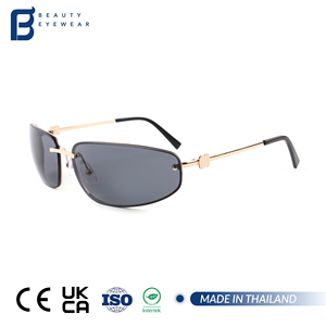 カスタムプリントブランドユニセックスメーカー2026デザイナー有名ブランドカスタムロゴブランドファッション高級サングラス女性男性 - Product Image 1