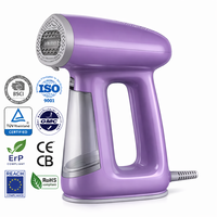 Défroisseur Vapeur Portable à Main, Fer à Repasser Vapeur Portable, Arrêt Automatique, Éliminateur de Plis pour Vêtements, Brosse de Voyage Grande Capacité pour la Maison