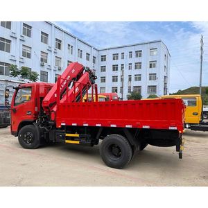 Camion grue à bras articulé Dongfeng 8 tonnes, véhicule de levage à courte portée pour les chantiers de construction avec un excellent rapport qualité-prix - Product Image 3