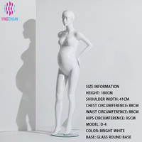 Maniquí de Mujer Embarazada de Alta Calidad, Personalizable, Decorativo, Clásico, Versátil y Hermoso para Tienda
