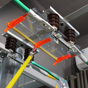 Bıçak anahtarı izolasyon anahtarı silikon tipi orta gerilim 10Kv ayırma için parça Pc plastik koruyucu kapak bağlamak