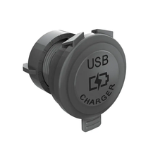 12V Étanche Double Usb Qc3.0 PD Usb Socket Avec Couvercle pour Automobile Camion Bateau Moto Marine