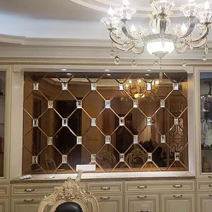 Film Flexible Mur Antique Fenêtre Grill Design Gym Décoratif Mosaïque Miroir <span class=keywords><strong>Verre</strong></span> - Product Image 6