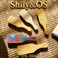 Peigne en acétate artisanal Shily&OS, qualité professionnelle, antistatique, démêloir pour toutes textures de cheveux, soin du cuir chevelu, outil essentiel quotidien