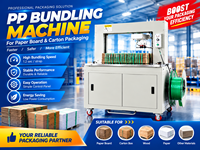Machine d'emballage haute performance 850 PP avec système de collage inférieur