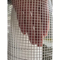 Rouleau d'isolation imperméable renforcé anti-fissures pour revêtement mural et isolation des murs en marbre, maille de fibres de verre blanche