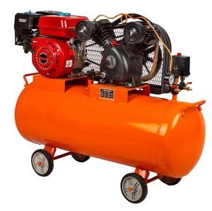 Compresseur d'air diesel à piston entraîné par courroie, haute performance, faible bruit, 5 bars, pour l'exploitation minière en 2024 - Product Image 1