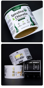 Autocollants d'emballage <span class=keywords><strong>cosmétique</strong></span> personnalisés <span class=keywords><strong>en</strong></span> PVC avec impression numérique, forte adhérence, imperméables et anti-contrefaçon - Product Image 5