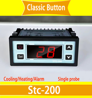 Contrôleur de température STC-200 à vente chaude, thermostat, incubateur, affichage numérique électronique, capteur de température