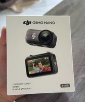 Osmo Nano Combo, Grabación Cinematográfica 4K, Video 4K/60fps, Vídeo en Cámara Lenta 4K/120fps, 143 °   Lente Ultra Gran Angular Ideal para Viajes y Aventuras
