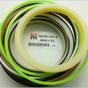 Excavator Oil Seal Hydraulic Cylinder Seal <b>Kit</b> YN01V00112R300 YN01V00153R300 - Product Image 2