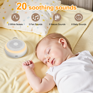 Máquina <span class=keywords><strong>de</strong></span> Sonido Portátil <span class=keywords><strong>para</strong></span> Bebés, Ruido Blanco, Sonido <span class=keywords><strong>de</strong></span> <span class=keywords><strong>Lluvia</strong></span> con Luz, Volumen Ajustable, Recargable, Ayuda <span class=keywords><strong>para</strong></span> <span class=keywords><strong>Dormir</strong></span> - Product Image 3