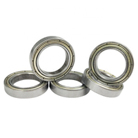 Roulement à billes à gorge profonde à section mince en acier chromé 6803 ZZ 2RS 17*26*5mm pour vélos d'exercice, voitures RC robotisées et bicyclettes