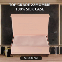 Taie d'oreiller en soie tissée 100% soie 22 momme de qualité supérieure 6A avec broderie personnalisée, usage hôtelier, imprimé floral/animal, taie d'oreiller de luxe