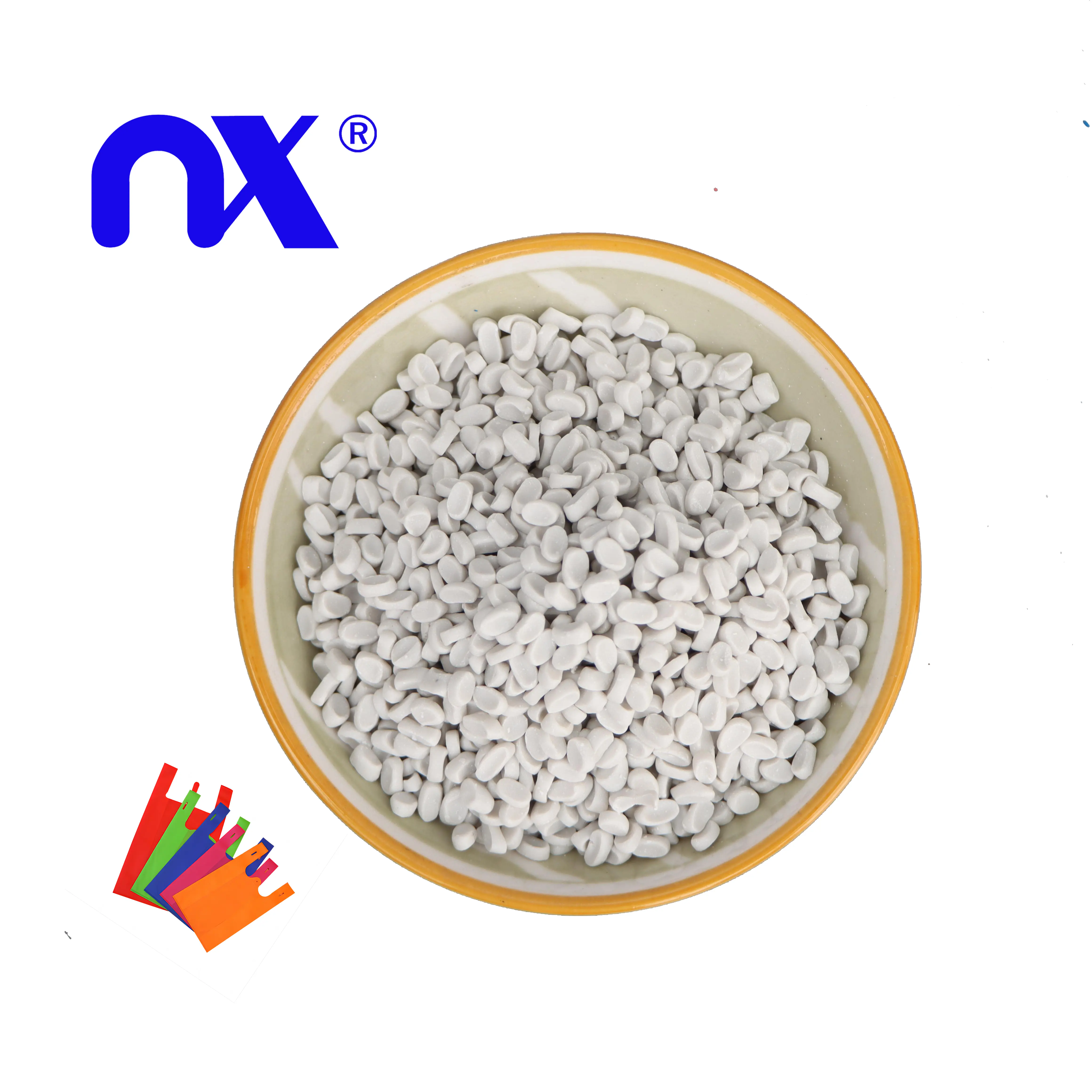 80% Calcium Carbonate caco3 Filler Masterbatch For Plastic Bags