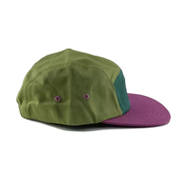 Sombreros personalizados impermeables al aire libre de secado rápido para campamento, sombreros de 5 paneles para hombres, gorras de campamento