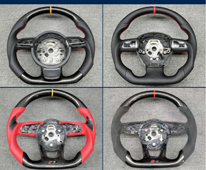 Volante de Fibra de Carbono de Alta Calidad para <span class=keywords><strong>Audi1</strong></span> R8 TT 2008 a 2012, Volante de Fibra de Carbono para Escape - Product Image 3