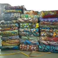 Grand Pagne en Coton Hollandais 6 Yards, Tissu Africain Véritable Hollandais Imprimé, Tissu Pagne Ankara, Véritable Wax Imprimé, Wrappa