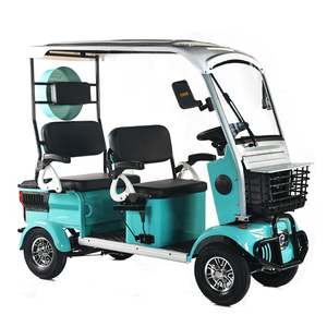 Scooter de Movilidad Eléctrico de 800W con 4 Ruedas, Tipo Carrito de Golf, de Largo Alcance, con Techo, ALQ-EST50043 - Product Image 3
