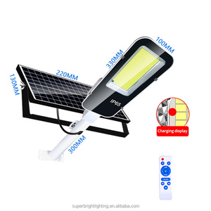 Cảm biến chuyển động chuyển đổi thông minh IP65 không thấm nước ABS pin năng lượng mặt trời Powered LED ánh sáng đường phố cho vườn & Road - Product Image 1