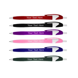Basso MOQ sabbie mobili stilo in metallo gel penna kawaii logo personalizzato penne con logo personalizzato stampato