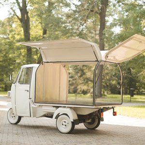 รถขายไวน์และเบียร์แบบเคลื่อนที่ <span class=keywords><strong>Piaggio</strong></span> Ape 50 รุ่นใหม่ปรับแต่งพิเศษ พร้อมระบบไฟฟ้าในตัว คุณสมบัติป้องกันสนิม สำหรับขาย - Product Image 5