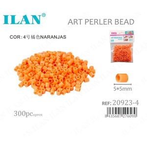 Perline Ilan Art Perler 5x5 mm Arancioni, circa 300 pz - Product Image 1