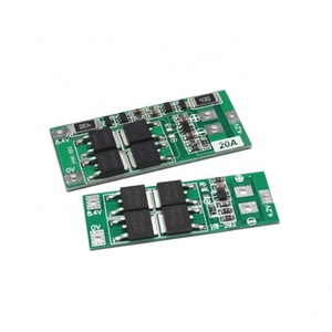 แผงป้องกันแบตเตอรี่ลิเธียม 18650 แบบ 2 แถว 7.4V 8.4V พร้อมบอร์ด BMS กระแสสมดุล 20A มาตรฐาน ช่วยเพิ่มสมดุล - Product Image 6