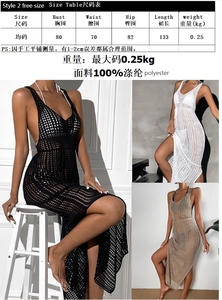 Nuovo <span class=keywords><strong>Pareo</strong></span> Copricostume da Spiaggia all'Uncinetto Traforato, Copricostume per Bikini, Abbigliamento da Mare da Donna, Cardigan da Spiaggia, Abito da Bagno - Product Image 6