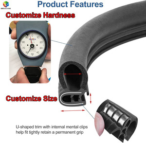 Rubber Car Door Boot Tailgate <strong>Seal</strong> Leak Fix <strong>Seal</strong> Kit <strong>Seals</strong> - Product Image 3