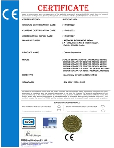 New 200L Industrial <b>Churros</b> <b>Maker</b> with Good Performance Dairy Equipment-Milk Cream Separator - Product Image 5