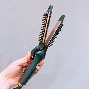 Plancha y Rizador <span class=keywords><strong>de</strong></span> Pelo Profesional 2 en 1 <span class=keywords><strong>de</strong></span> Cerámica PTC, Directo <span class=keywords><strong>de</strong></span> Fábrica OEM, con Pantalla LED <span class=keywords><strong>de</strong></span> Temperatura y Ajustes <span class=keywords><strong>de</strong></span> Calor Ajustables - Product Image 3