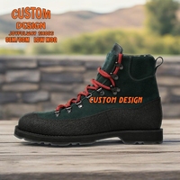 Bottes Martin pour hommes au design personnalisé 2026 pour le travail en extérieur et les sports, chaussures de randonnée et de trekking de sécurité, logo personnalisé