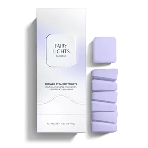 Caressing Lavender Shower Steamers Aromatherapy Variety Pack Of 10 Shower Bombs With Essential Oils