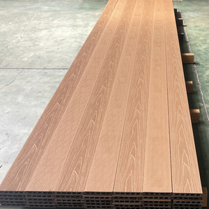 Plancher de terrasse WPC ignifuge personnalisé, écologique, résistant aux intempéries, longue durée de vie, lisse, pour extérieur, salle de sport, jardin, <span class=keywords><strong>parc</strong></span> - Product Image 2