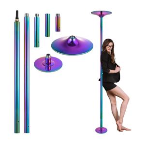 Barra de Baile Profesional de Alta Resistencia, Barra Giratoria Antideslizante Multicolor de 45 mm para Espectáculos Aéreos y Acrobáticos - Product Image 1