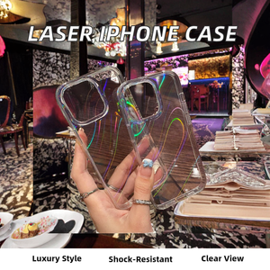 เคสโทรศัพท์แบบแข็งโปร่งใสหรูหราสำหรับ <span class=keywords><strong>iPhone</strong></span> 17 16 15 14 Pro <span class=keywords><strong>Max</strong></span> PLUS - Product Image 2