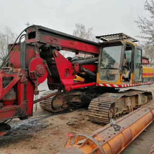 Hot Sell Used Sany SR150 Rotary <b>Drilling</b> Rig Diesel Powered 600mm Max Crawler Mobility Gearbox <b>Pump</b> Motor Engine for Sale - Product Image 1