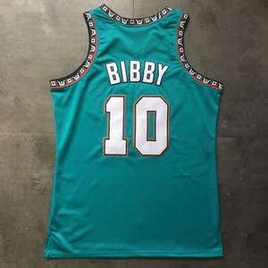 Camisetas de baloncesto Bibby al por mayor talla 10 Plus verano secado rápido conjunto malla transpirable poliéster impreso técnicas - Product Image 2