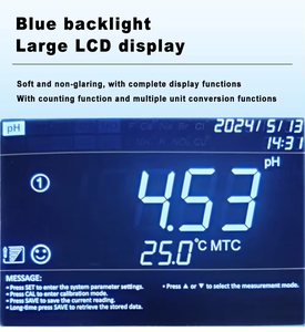 Laboratuvar tıbbi araştırma ve kalite kontrol için <span class=keywords><strong>pH</strong></span> elektrot yüksek çözünürlüklü LCD <span class=keywords><strong>pH</strong></span> Metre ile masaüstü <span class=keywords><strong>pH</strong></span> analiz aracı - Product Image 3
