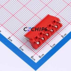 ZX-VH3.96-6PZZ-R Wire-to-Board Pin Header Through hole Component (THT),P=3.96mm Connector 1x6P 3.96mm Through Hole VH - Product Image 2