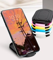 Support de téléphone portable avec logo personnalisé support de tablette pliable et réglable multi-angles en plastique pour smartphone fixe