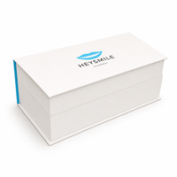 Boîte cadeau en papier personnalisée pour kit de soins dentaires, boîte d'emballage rigide pour cosmétiques avec logo et design couleur